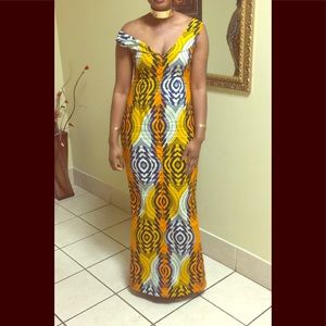 African Ankara dress